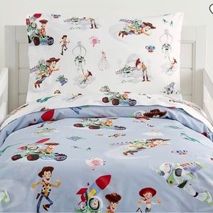 Toy Story Toddler Bed Set | Pottery Barn Kids